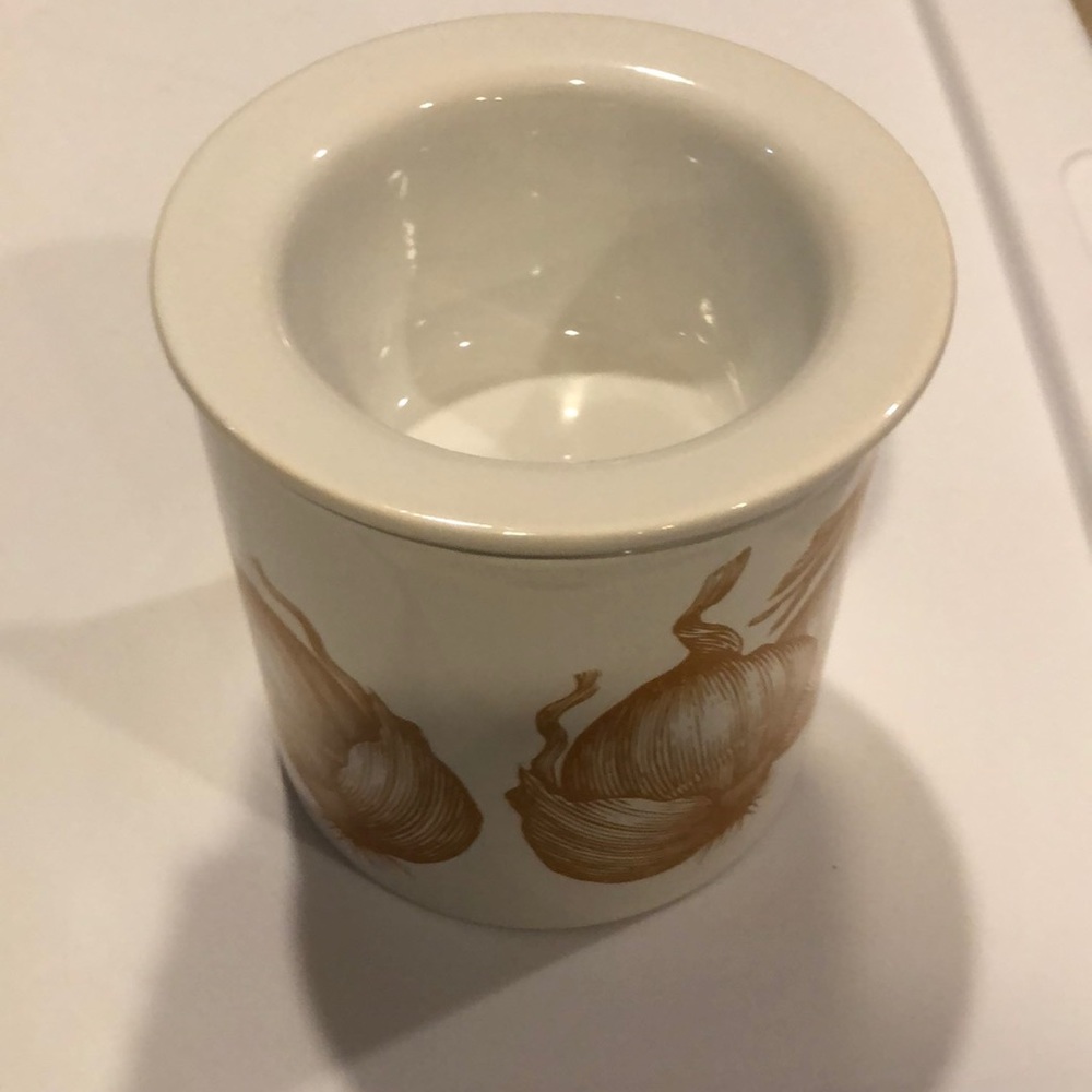 Gourmet Village dip chiller onion pattern